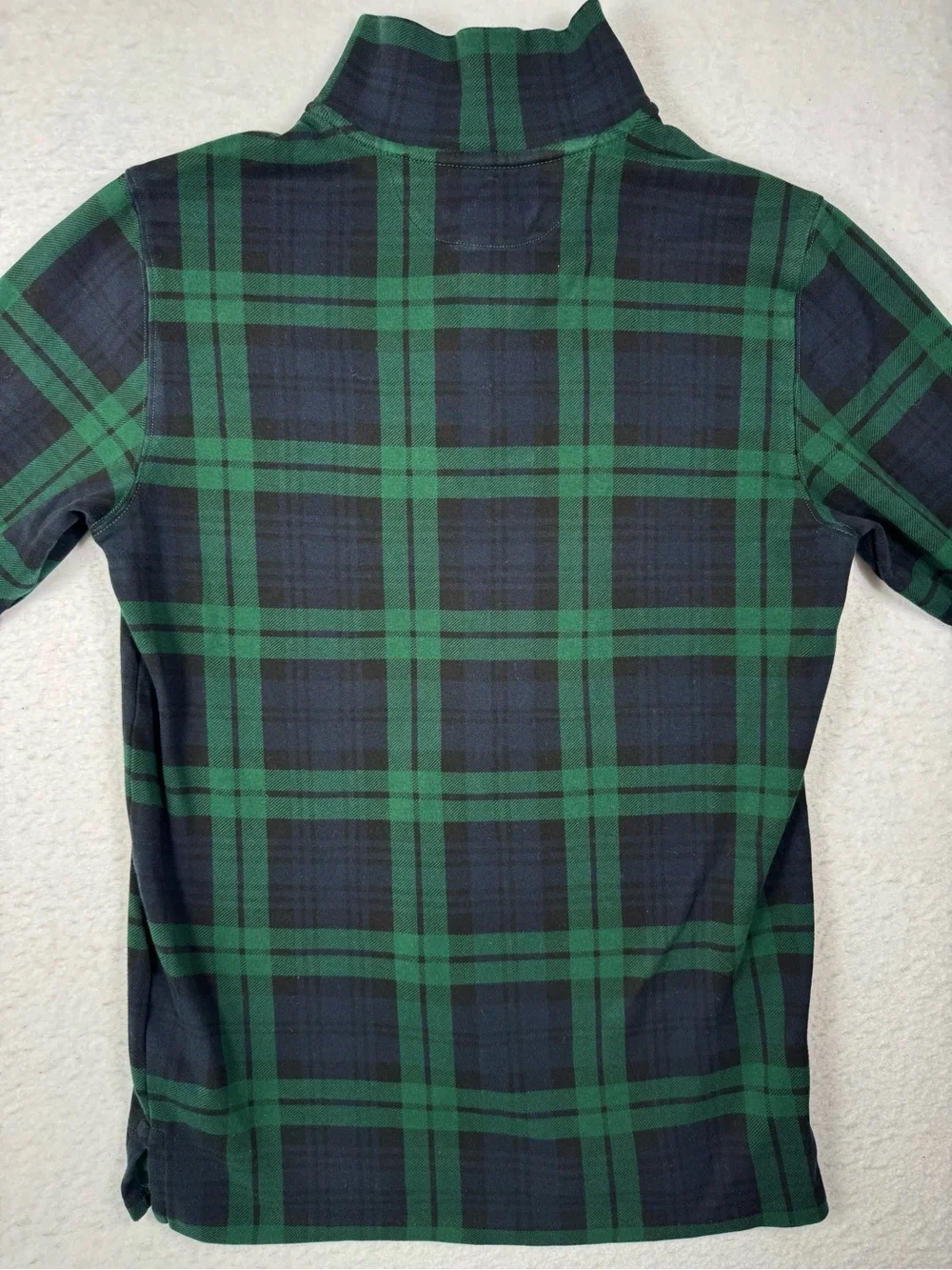 Polo Ralph Lauren Youth XL Plaid Quarter Zip Pullover